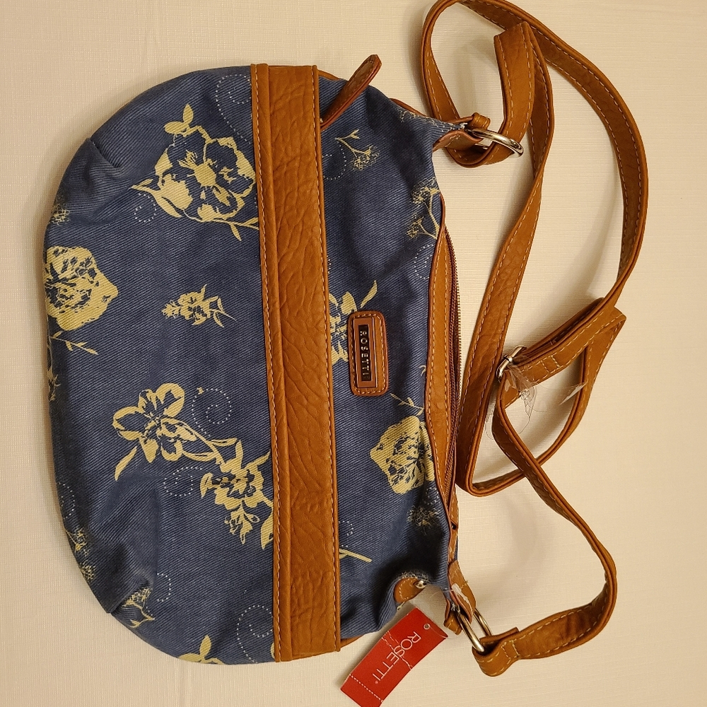 NEW Rosetti Clara Denim Dream Crossbody Handbag